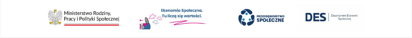 Loga do Warto być Przedsiębiorstwem Społecznym! - Projekt